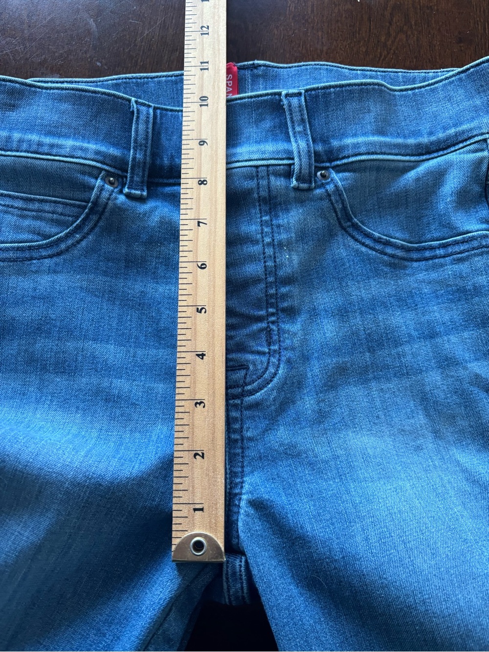 Spanx Kick Flare Jeans S Vintage
Indigo Shaping Denim Pull-On Pants Stretch - Picture 7 of 9